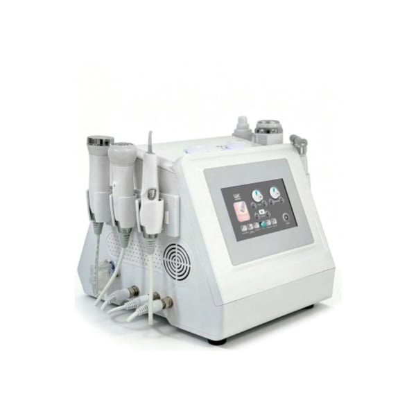 HighTech Combi Hydro: Radiofrequência, Ultrasonidos, peeling ultrassônico, hidrodermoabrasión, martelo frio e spray para a equipa de beleza mais versátil do mercado